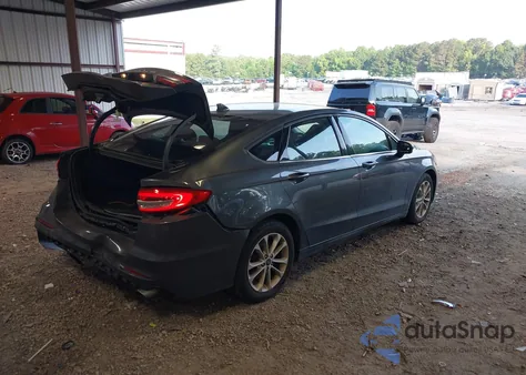 2020 Ford Fusion Se из США, поврежденный, VIN 3FA6P0HD4LR104157